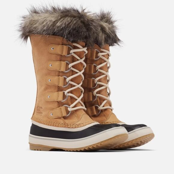 NEW Sorel Joan of Arctic Faux Fur Waterproof Snow Boot - Picture 1 of 6